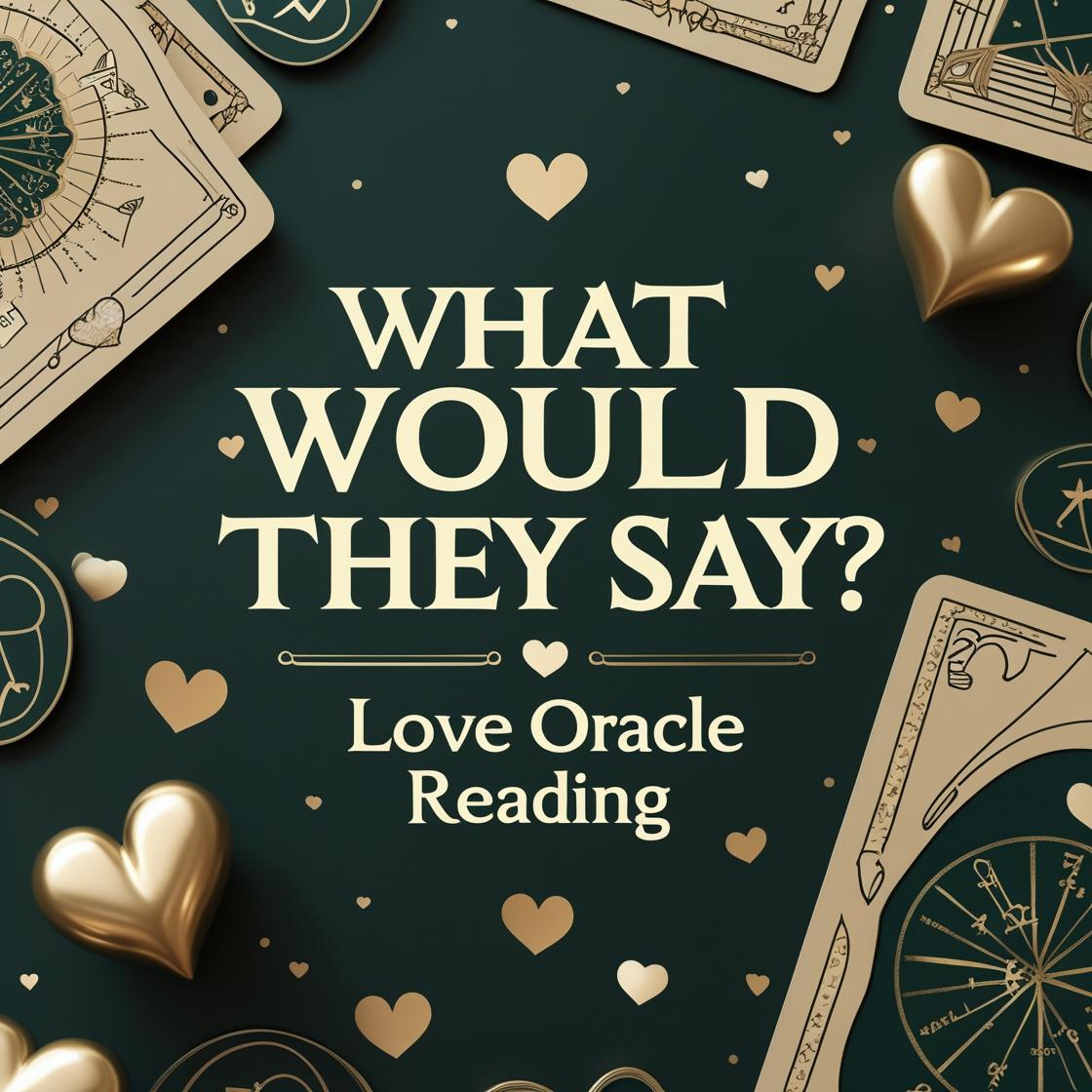 What Would They Say? Oracle Card Reading